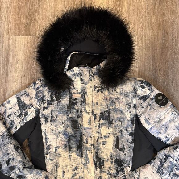 Obermeyer Tuscany II Jacket Women's Winter Jacket, Treeline, Size 4 New - Picture 2 of 9